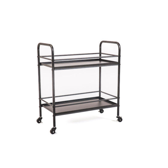 HV Black Metal Trolleytable...