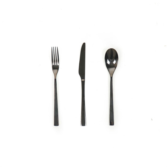 HV Black Cutlery - 12 pcs -...