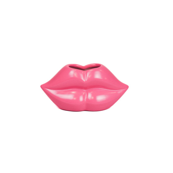 HV Lips Don't Lie Pot - Neon Pink -15,5x6,5x7,5cm