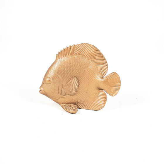 HV Flat Fish - Gold- 19.5x9.5x15.5 cm