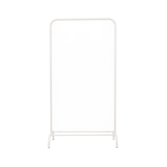 HV Metal Clothrack - White  - 80x40x150cm