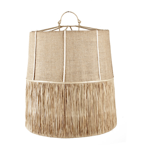 Lampshade Raffia Jute