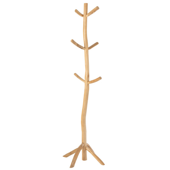 Coatrack Branches Ash Wood Natural