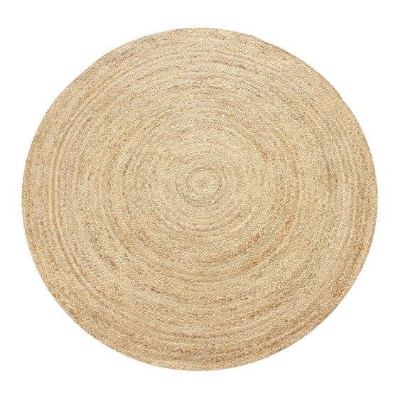 Vloerkleed Jute round 150 cm Naturel