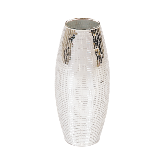 HV Disco Vase - Silver -...