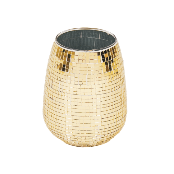 HV Disco Vase - Light Gold...