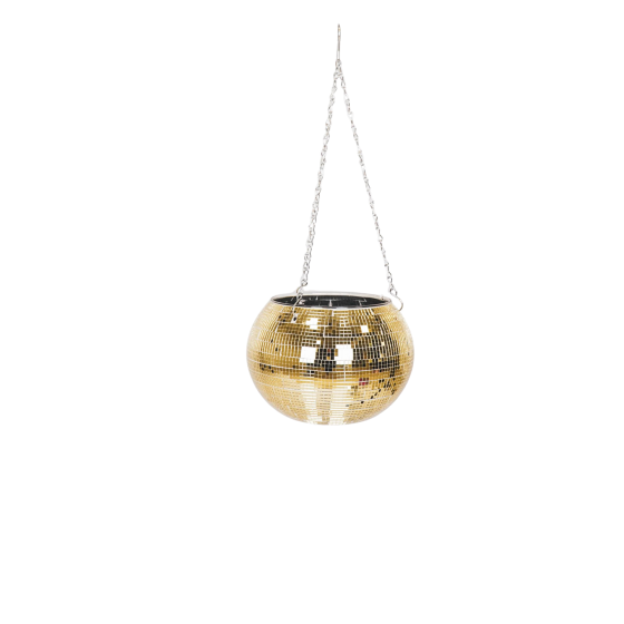 HV Disco Vase - Light Gold - 20x20x20cm