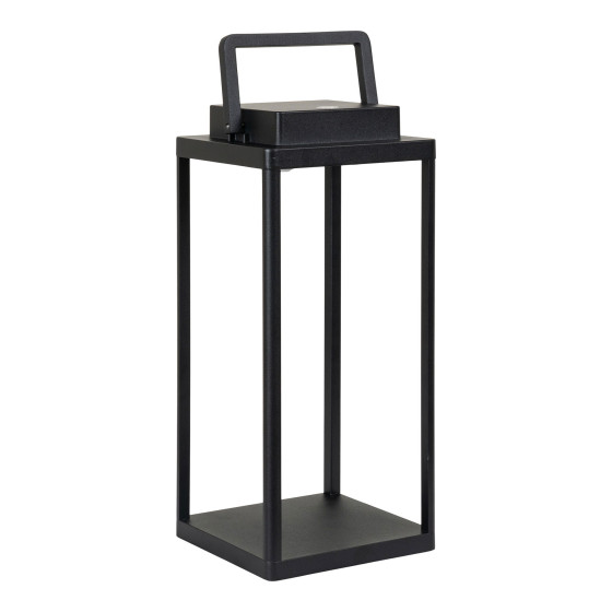 Lezant LED Lantern - Lantern, black, rechargeable